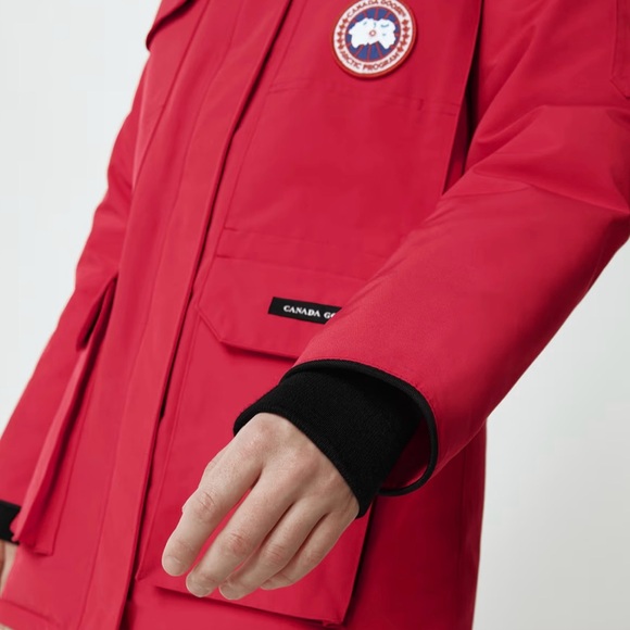 Canada Goose Red Expedition Parka S - Picture 4 of 16